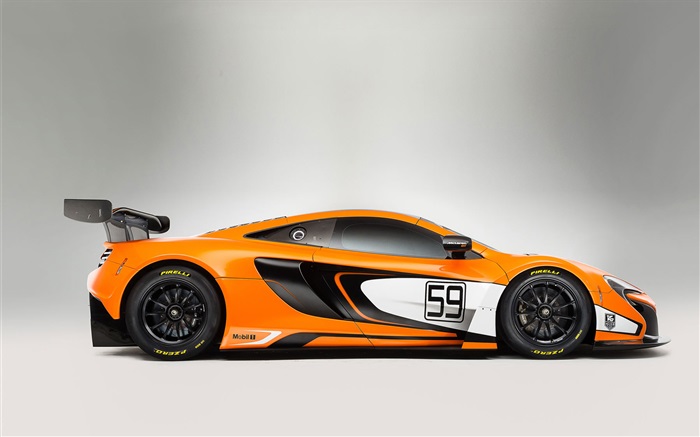 2015 650S GT3 McLaren supercar side view Wallpapers Pictures Photos Images