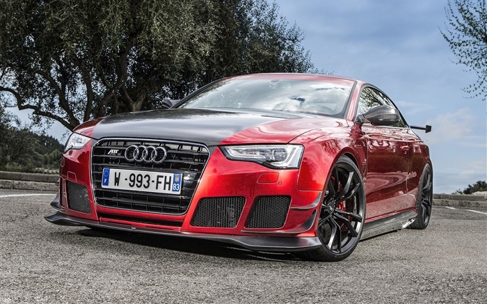 ABT Audi RS5-R red car Wallpapers Pictures Photos Images