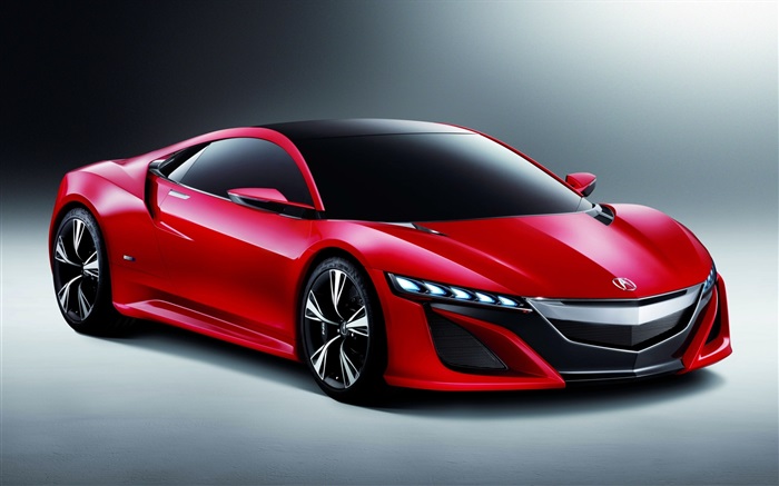 Acura Nsx red concept car Wallpapers Pictures Photos Images