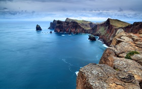 Beautiful coastal landscape HD wallpaper