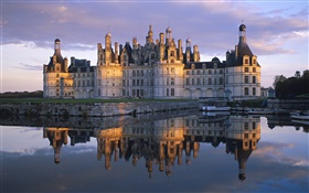 Chambord Castle, Loire Valley, France HD wallpaper