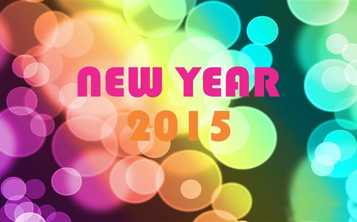 Colorful of New Year 2015 Wallpapers Pictures Photos Images