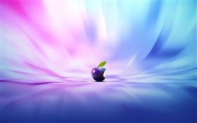 Colorful stage, Apple logo
