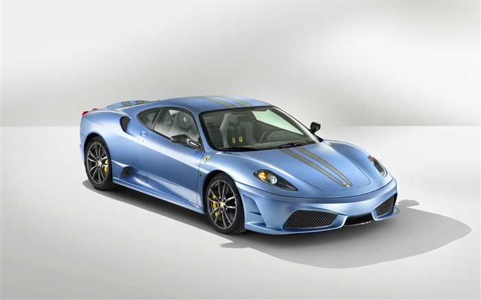 Ferrari light blue car Wallpapers Pictures Photos Images