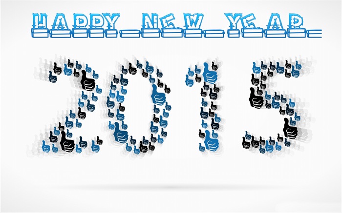 Gesture collection design, New Year 2015 Wallpapers Pictures Photos Images