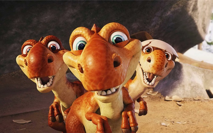 Ice Age 3, cute little dinosaur Wallpapers Pictures Photos Images