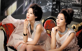 Nine Muses, Korea music girls 06 HD wallpaper