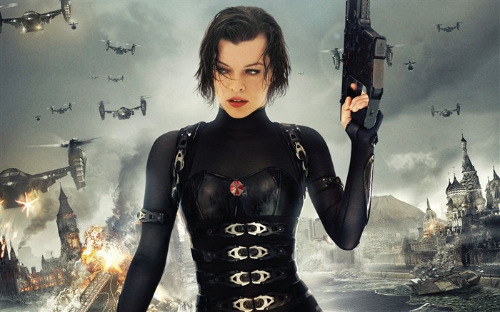 Resident Evil 5: Retribution, Milla Jovovich Wallpapers Pictures Photos Images