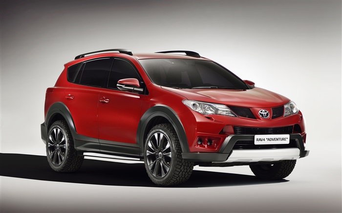 Toyota RAV4 Adventure, red color car Wallpapers Pictures Photos Images