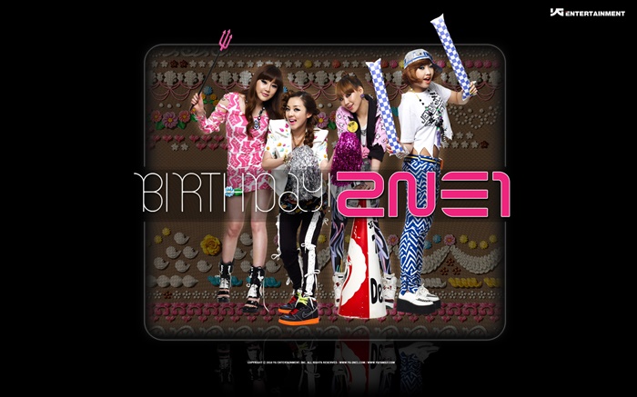 2NE1, Korean music girls 05 Wallpapers Pictures Photos Images