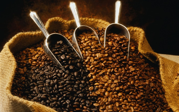 A bag of coffee beans Wallpapers Pictures Photos Images