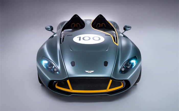 Aston Martin CC100 Speedster concept supercar front view Wallpapers Pictures Photos Images