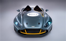 Aston Martin CC100 Speedster concept supercar front view HD wallpaper