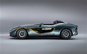 Aston Martin CC100 Speedster concept supercar side view