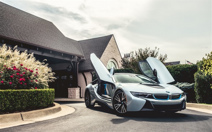 BMW i8 Electric Hybrid car Wallpapers Pictures Photos Images