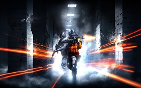 Battlefield 3, night HD wallpaper