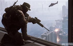 Battlefield 4, sniper HD wallpaper