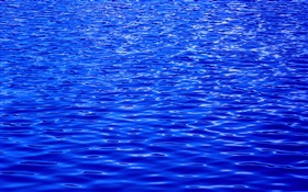 Blue water background HD wallpaper