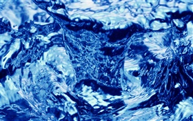 Blue water dance HD wallpaper