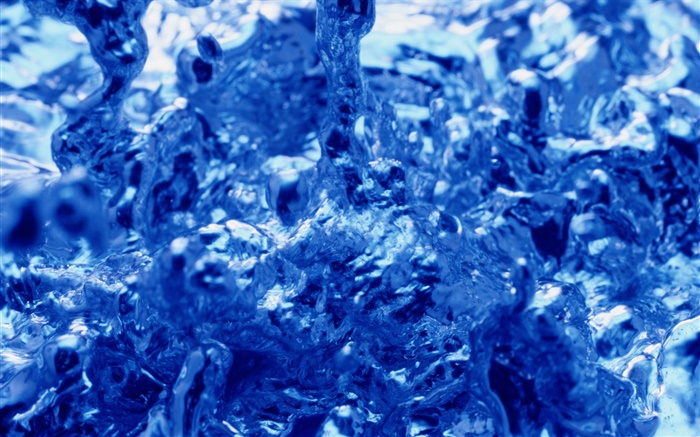 Blue water macro photography Wallpapers Pictures Photos Images
