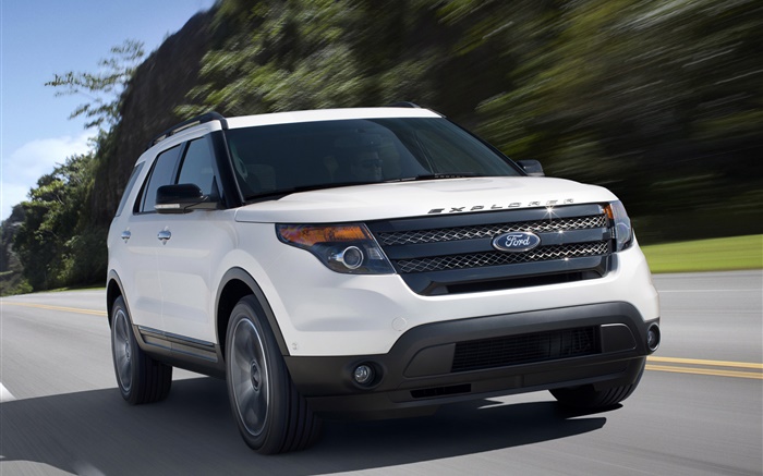 Ford Explorer car front view Wallpapers Pictures Photos Images