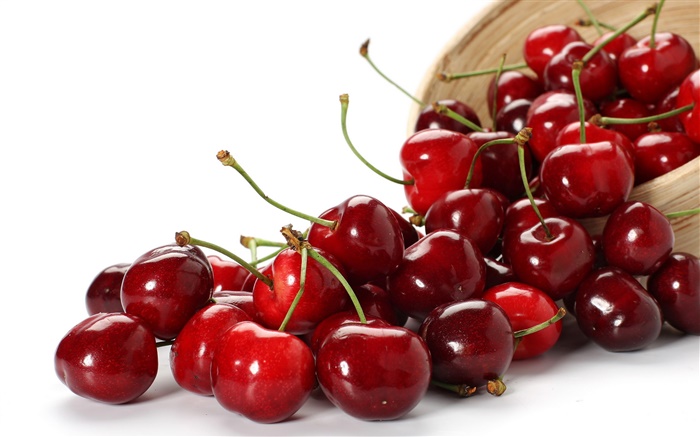 Fresh red cherry berry Wallpapers Pictures Photos Images