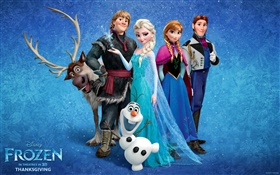 Frozen, cartoon movie HD wallpaper
