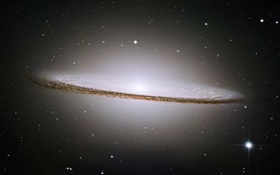 Galaxy side view of the ring HD wallpaper