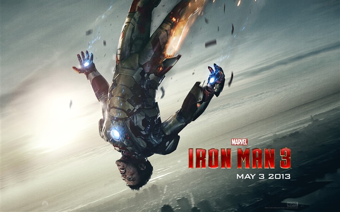 Iron Man 3, falling Wallpapers Pictures Photos Images