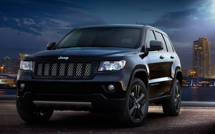 Jeep Grand Cherokee concept car front view Wallpapers Pictures Photos Images