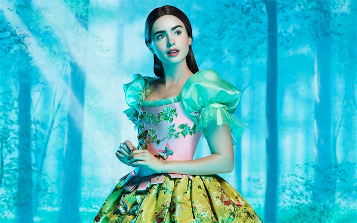 Lily Collins, Snow White Wallpapers Pictures Photos Images