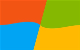 Microsoft Windows 9 logo, four colors HD wallpaper