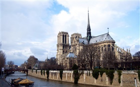 Notre Dame, France HD wallpaper