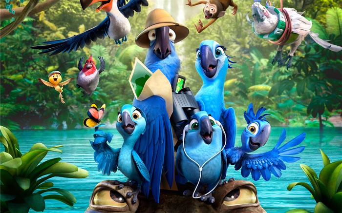 Rio 2, cartoon movie Wallpapers Pictures Photos Images