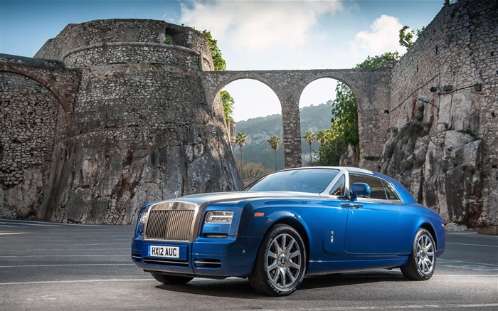 Rolls-Royce Motor Cars, blue luxury car Wallpapers Pictures Photos Images