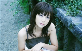 Saki Aibu, Japanese girl 03 HD wallpaper