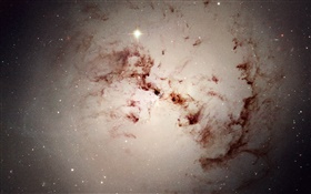 White nebula HD wallpaper