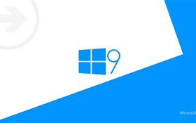 Windows 9, minimalist style HD wallpaper