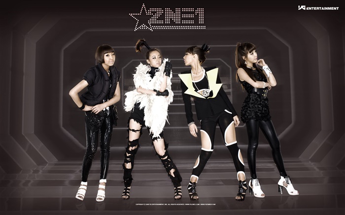 2NE1, Korean music girls 07 Wallpapers Pictures Photos Images