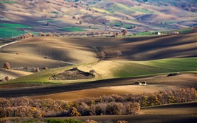 Basilicata, Italy, hills, nature scenery HD wallpaper