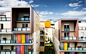 France, Lyon, city, houses, architecture HD wallpaper