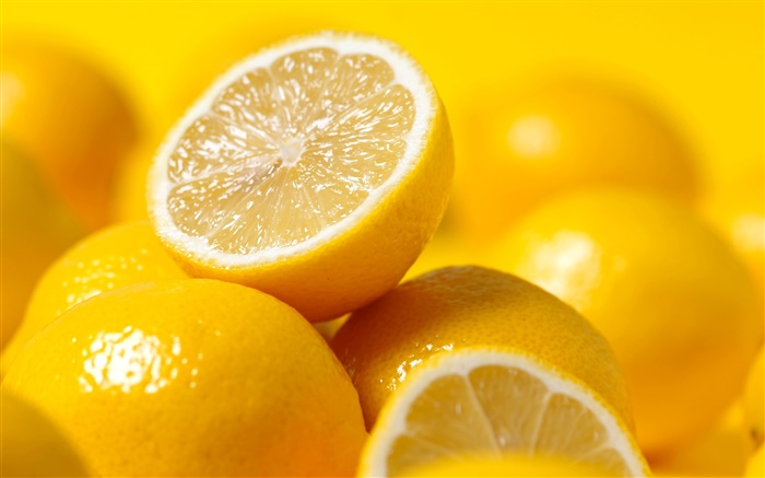 Fruits close-up, lemons Wallpapers Pictures Photos Images