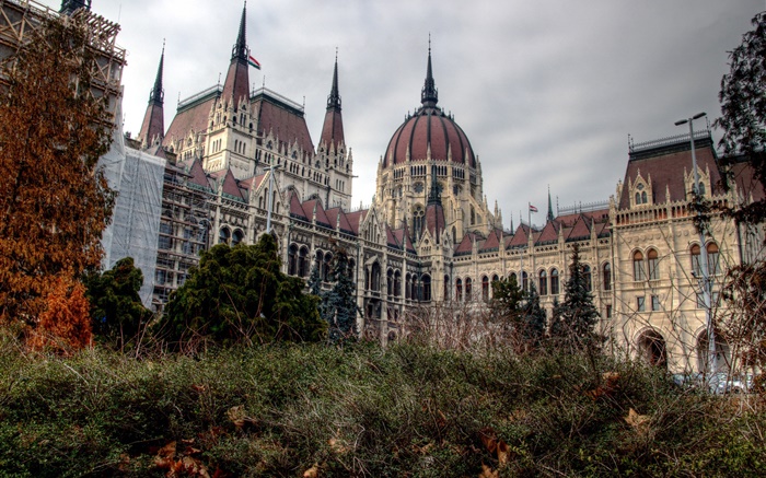 Budapest, Hungary, city, parliament, buildings Wallpapers Pictures Photos Images