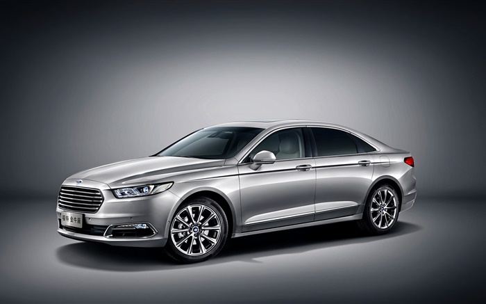 2015 Ford Taurus CN-spec silver car Wallpapers Pictures Photos Images
