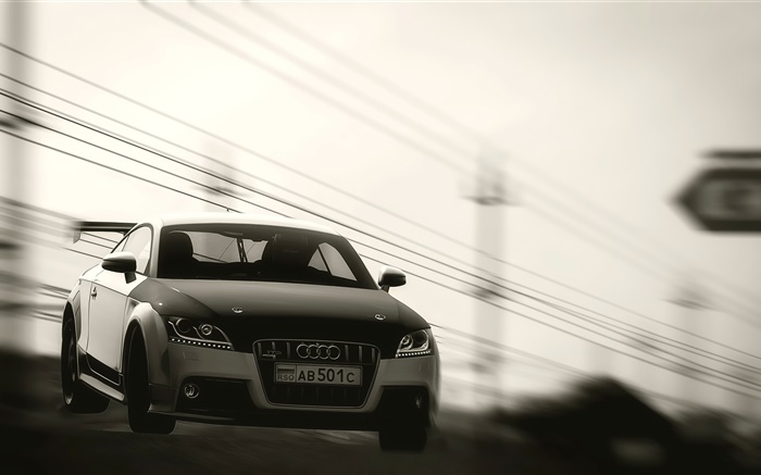 Audi car speed Wallpapers Pictures Photos Images