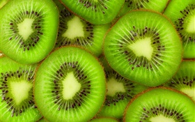 Kiwi slice, fresh fruits HD wallpaper