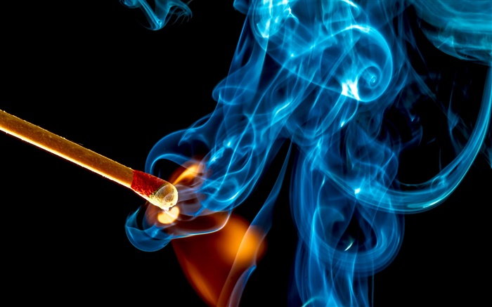 Matches, fire, smoke Wallpapers Pictures Photos Images