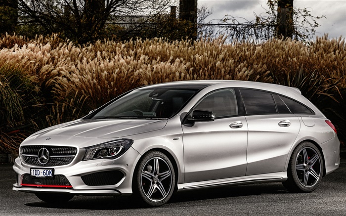 2015 Mercedes-Benz CLA 250 car side view Wallpapers Pictures Photos Images