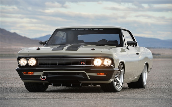 1966 Chevrolet Chevelle car front view Wallpapers Pictures Photos Images