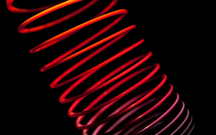 Tubular abstract, red, black background Wallpapers Pictures Photos Images